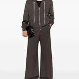 Pantaloni con zip in grigio Rick Owens - uomo 