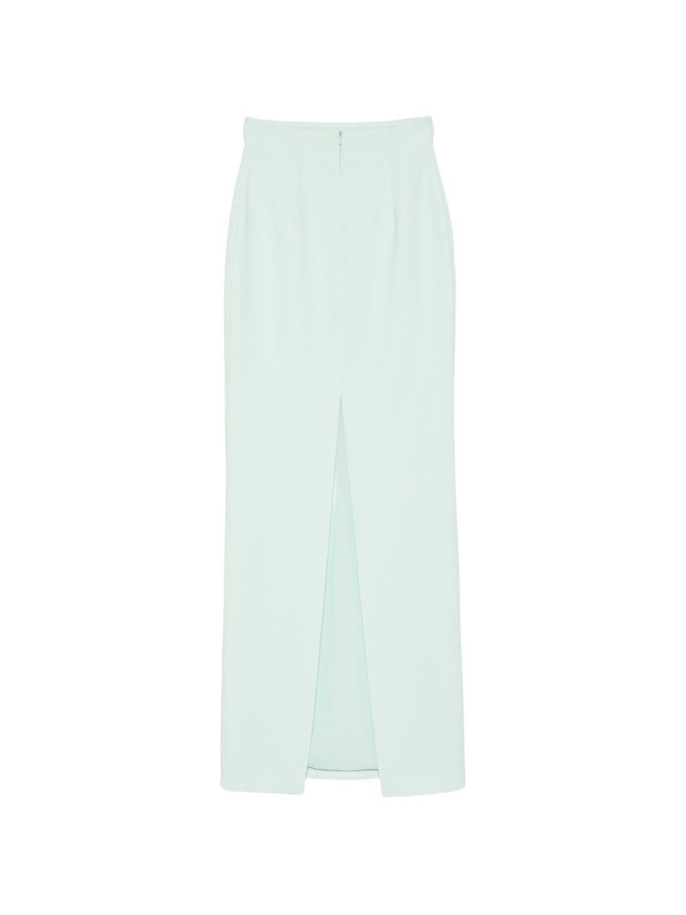 Gonna lunga con spacco in turchese Costarellos - donna 