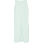 Gonna lunga con spacco in turchese Costarellos - donna 