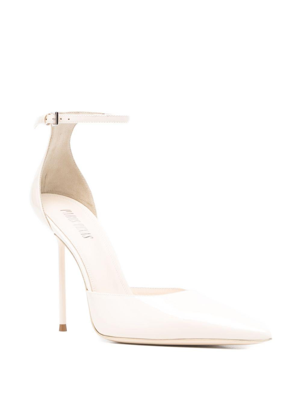 Decollete con cinturino lidia in bianco Paris texas - donna 