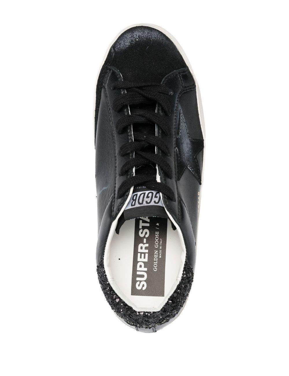 Sneakers Super Star in nero Golden goose - donna 