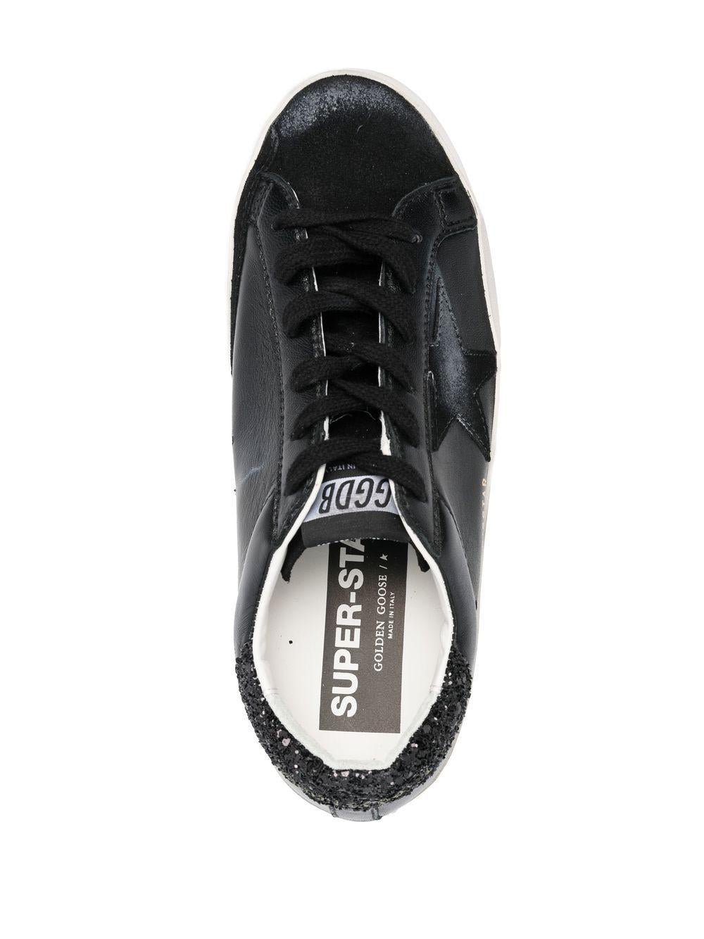 Sneakers Super Star in nero Golden goose - donna 