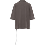 Camicia con tasche in grigio Rick owens drkshdw - uomo 