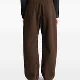 Jeans con cintura in marrone Lemaire - uomo 