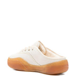 Sneakers con lacci in avorio Erl - unisex 