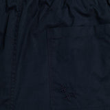 Pantaloni Melrose con ricamo in blu navy Laneus - uomo 