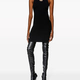 Abito M-Onervax con collo alto  in nero Diesel - donna 