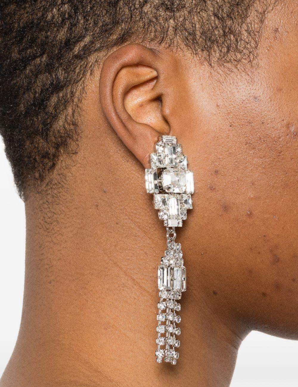 Orecchini con nappa in argento Alessandra rich - donna 