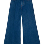 Jeans a gamba ampia in blu Marni - donna 
