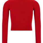 Maglione a coste in rosso Diesel - donna 