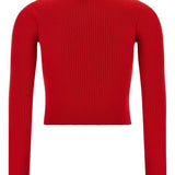 Maglione a coste in rosso Diesel - donna 