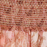 Gonna midi con stampa paisley in rosso Zimmermann - donna 