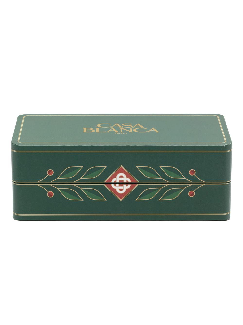 Occhiali da sole con montatura quadrata multicolore Casablanca - unisex 