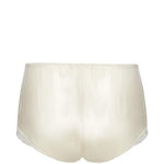 Shorts satinati con pizzo in beige Magda butrym - donna 