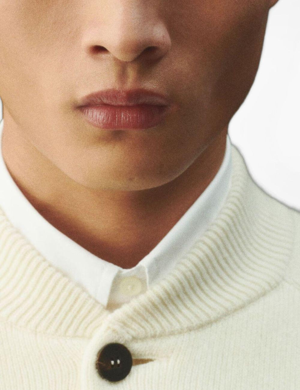 Berretto a costine in avorio Jacquemus - unisex 