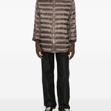 Parka trapuntata flight in marrone Rick Owens x Moncler - unisex<BR/> 