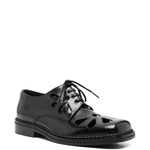 Derby con lacci in nero Simone rocha - uomo 