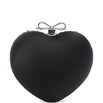 Clutch a cuore in nero Self-Portrait - donna 