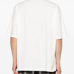 T-shirt con tasca sul petto in bianco Undercover - uomo 