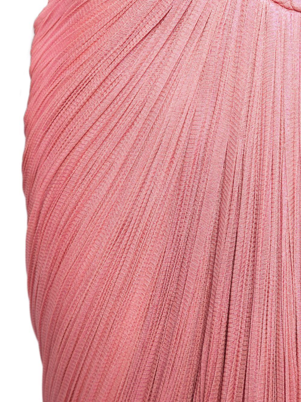Abito susie con scollo a cuore in rosa Maria lucia hohan - donna 