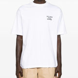 T-shirt con stampa in bianco Drole de monsieur - uomo 