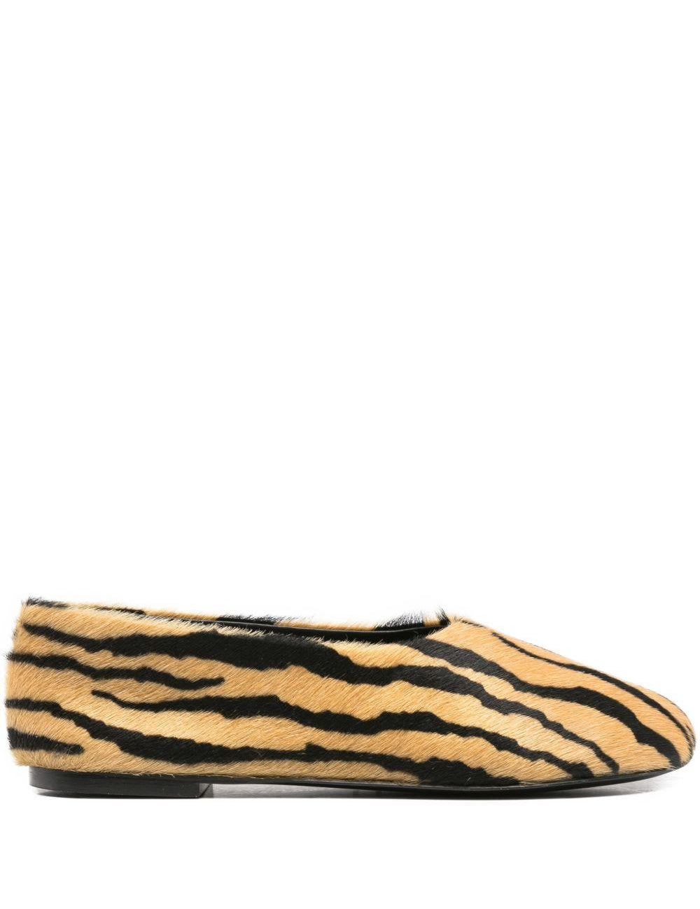 Ballerine glove con stampa animalier in marrone Proenza schouler - donna 