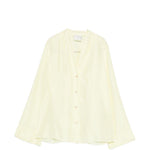 Camicia in seta in giallo Forte forte - donna 
