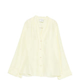 Camicia in seta in giallo Forte forte - donna 