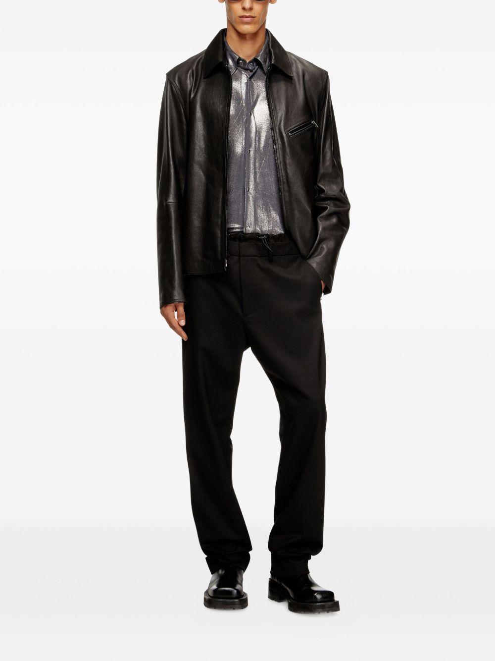 Pantaloni P-Owers con coulisse in nero Diesel - uomo 