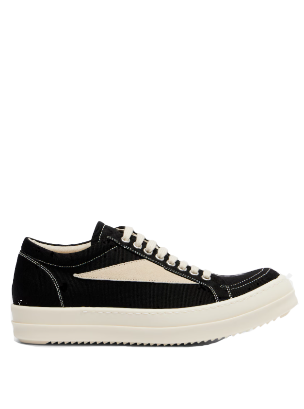 Sneakers basse vintage in nero Rick Owens Drkshdw - uomo<BR/> 