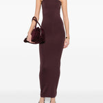 Abito lungo in viola scuro Wolford - donna 