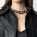 Collana a catena in argento Rabanne - donna 