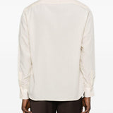 Camicia con revers a lancia in rosa chiaro Lardini - uomo 