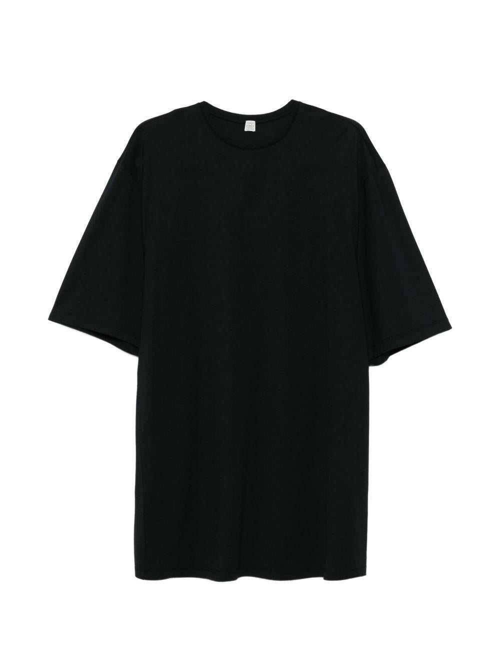 Abito stile T-shirt in nero Toteme - donna 
