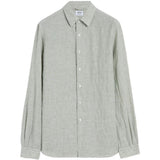Camicia con bottoni in verde Aspesi - uomo 