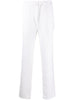 Pantaloni taglio straight in bianco Frescobol carioca - uomo