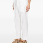 Pantaloni portobellos con pieghe in bianco Briglia 1949 - uomo 