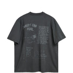 T-shirt con stampa in nero Our legacy - uomo 
