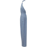 Tuta a righe in blu The andamane - donna 