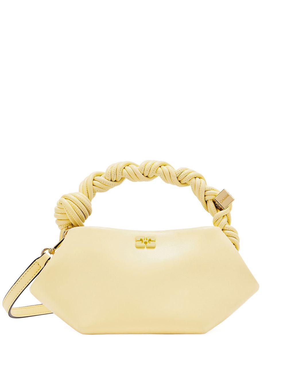 BORSA A MANO BOU MINI IN GIALLO GANNI - DONNA 