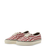 Sneakers authentic 44 diamond check in bianco e rosso Vans - unisex 