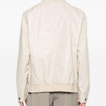 Giacca reversibile con zip in beige Kiton - uomo 