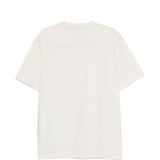 T-shirt con logo in bianco Y-3 - uomo 