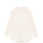 Camicia con cappuccio in avorio Comme des garcons - donna 