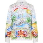 Camicia a maniche lunghe con stampa multicolor Casablanca - uomo 