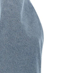 Mini abito con fiore in denim in blu Magda butrym - uomo 