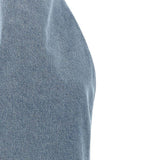 Mini abito con fiore in denim in blu Magda butrym - uomo 