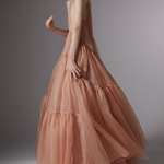 Abito poppy in seta in rosa Temily - donna 