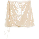 Minigonna con nodo in beige Oséree - donna 