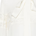 White lace bow shirt Elie Saab - donna 